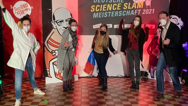 Finalists of the German Science Slam Championship 2021